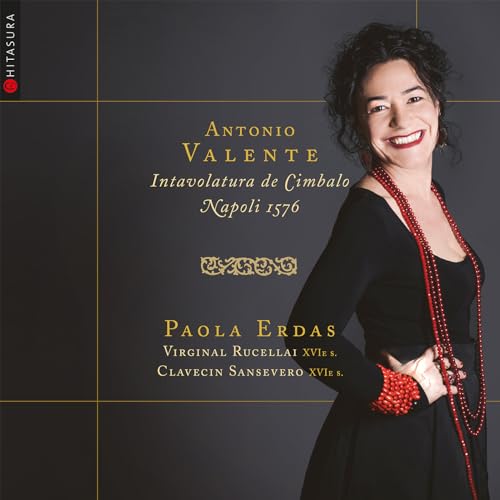 PAOLA ERDAS - VALENTE INTAVOLATURA DE CIMBA - CD image 1