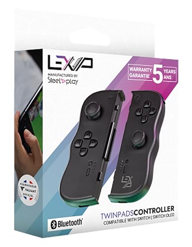 LEXIP STEELPLAY TWIN PADS BLAC - Nintendo Switch