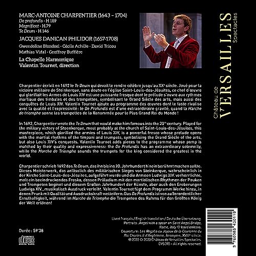 VALENTIN TOURNET; LA - CHARPENTIER TE DEUM - CD image 2