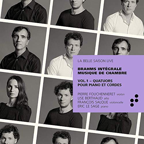 LE SAGE / FOUCHENNER - BRAHMS VOL.1 QUATUORS POUR PI - CD image 1
