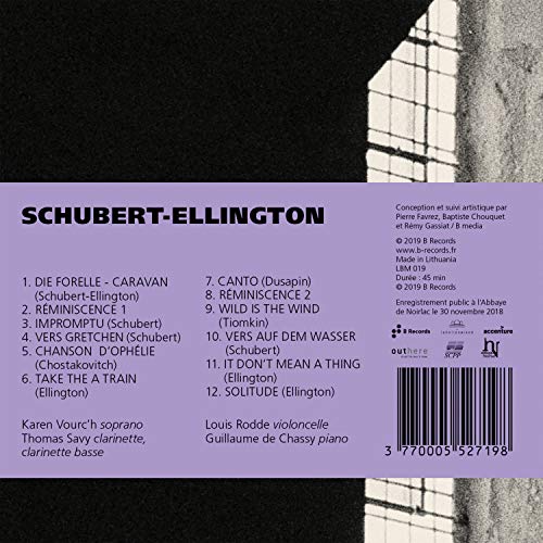 Louis Rodde - Schubert-Ellington - CD image 2
