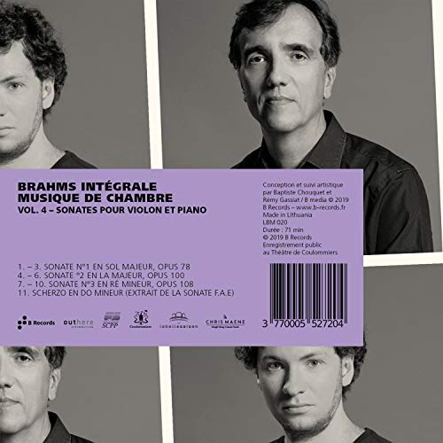 Johannes Brahms - Brahms: Intégrale Musique De Chambre - CD image 2