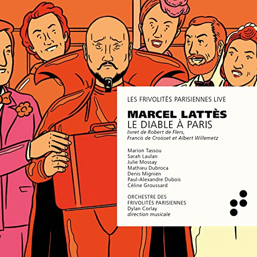 LES FRIVOLITES PARIS - MARCEL LATTES LE DIABLE A PAR - CD image 1