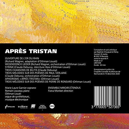 MARIE-LAURE GARNIER; - APRES TRISTAN - CD image 2