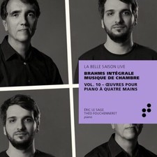 ERIC LE SAGE; THEO F - BRAHMSOEUVRES POUR PIANO A QU - CD image 1