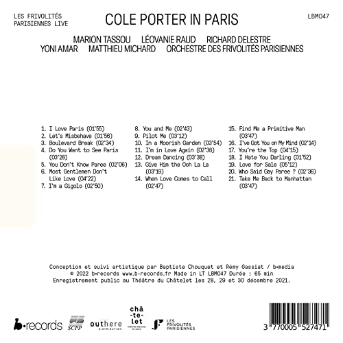 Orchestre des Frivolit?s Parisiennes - Cole Porter in Paris (Live at Les image 2