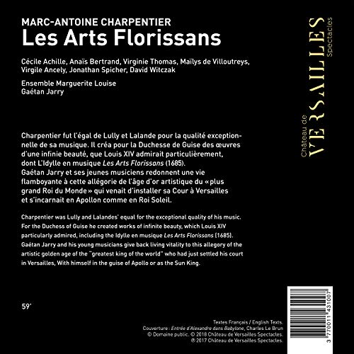 Marc Antoine Charpen - Les Arts Florissans (Idylle En Musique) - CD image 2
