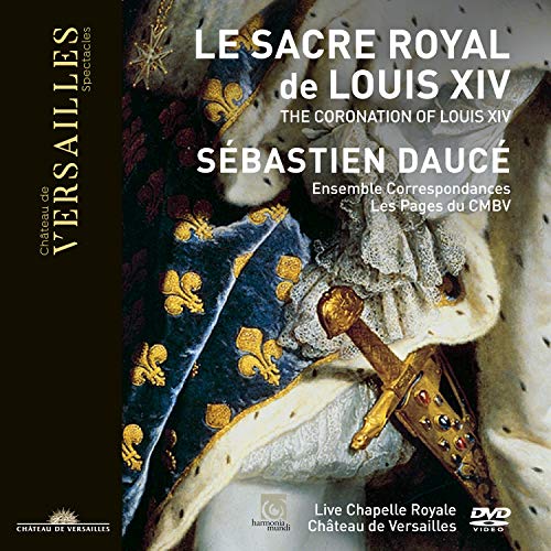 ENSEMBLE CORRESPONDA - LE SACRE DE LOUIS XIV - DVD