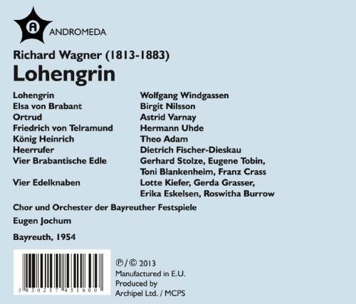 Chor der Bayreuther - Richard Wagner: Lohengrin - CD image 2