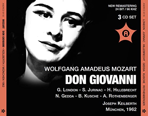 LONDON/FRICK/HILLEBR - DON GIOVANNI (MUNICH OPERA LIV - CD image 1