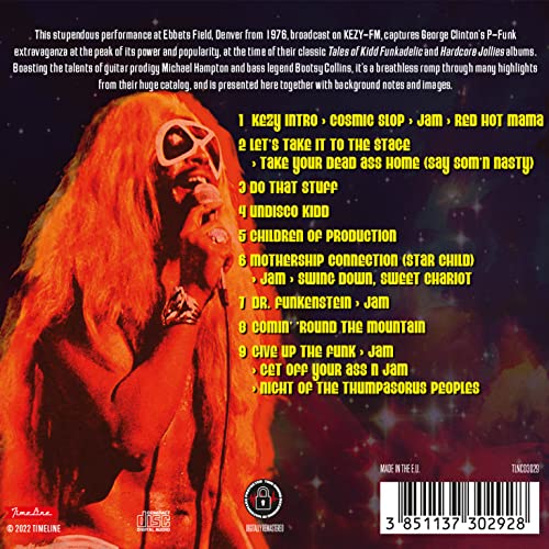 PARLIAMENT/FUNKADELI - DENVER 1976 - CD image 2
