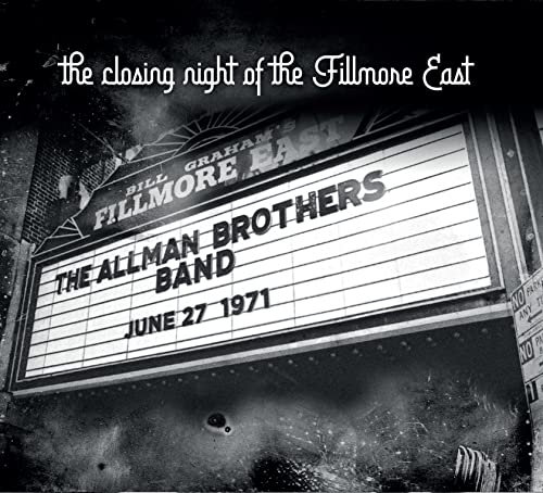 ALLMAN BROTHERS - CLOSING NIGHT AT  FILLMORE EAST - CD image 1