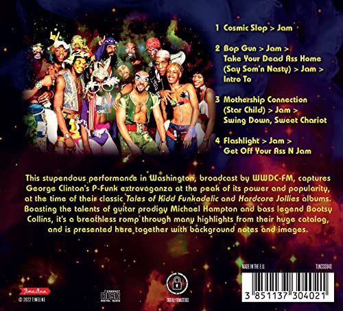 PARLIAMENT/FUNKADELI - WASHINGTON D.C. 1977 - CD image 2