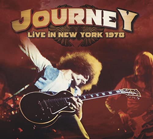 JOURNEY - LIVE IN NEW YORK 1978 CD  (PREORDER FOR RELEASE DATE 03/03/23 image 1