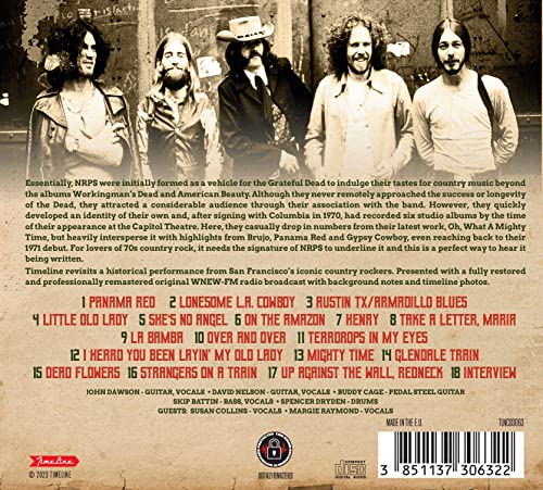 NEW RIDERS OF THE PU - CAPITOL THEATRE, PASSAIC 1975 - CD image 2