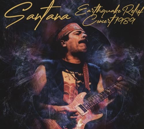 SANTANA - EARTHQUAKE RELIEF CONCERT 1989 (2CD) - DCD image 1