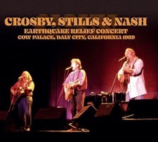 CROSBY - EARTHQUAKE RELIEF CONCERT, DALY CITY, CALIFORNIA 1989 - CD image 2