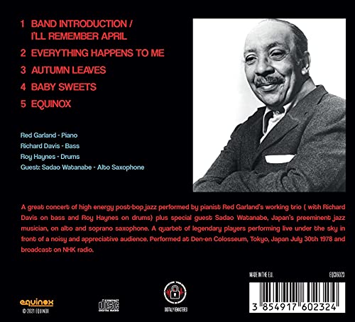 RED GARLAND - LIVE... UNDER THE SKY '78 - CD image 2