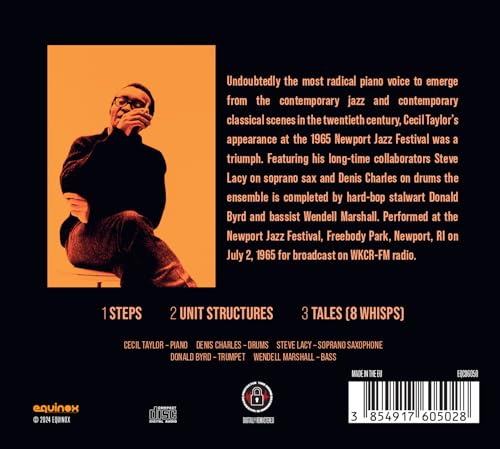 CECIL TAYLOR - FREEBODY PARK, NEWPORT 1965 - CD image 2