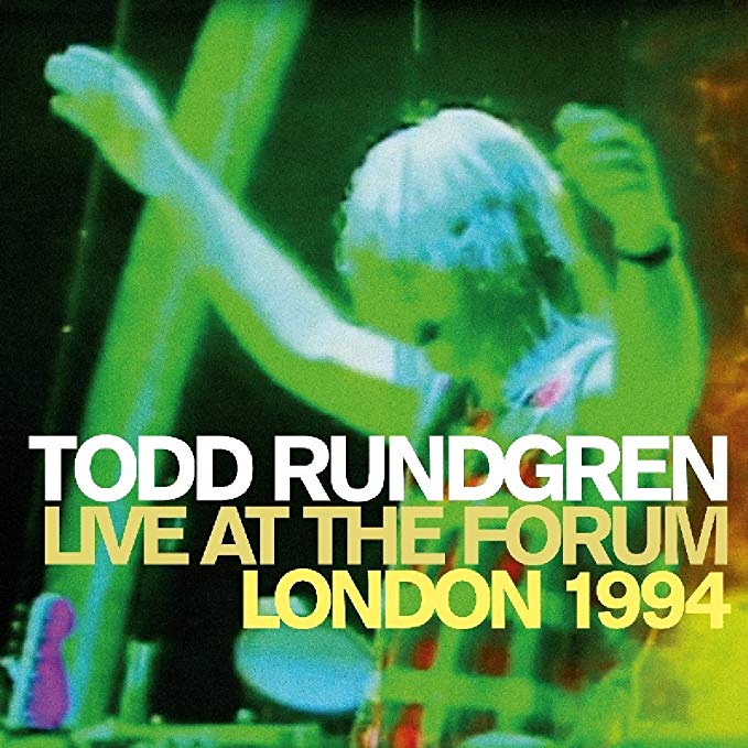 Todd Rundgren - Live At The Forum London 1994 - CD image 1