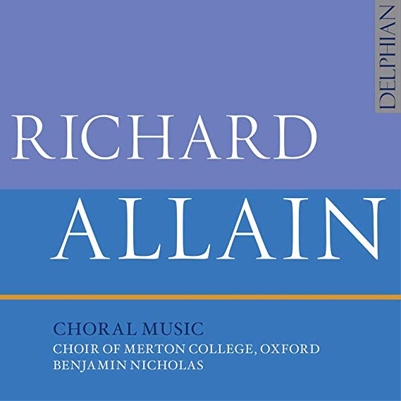 Patrick Keefe - Richard Allain: Choral Music - CD image 1