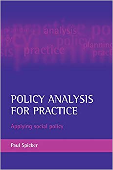 Policy analysis for practice : Applying social policy