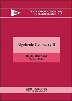 Algebraic Geometry II