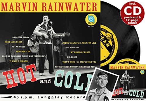 MARVIN RAINWATER - HOT AND COLD (LP+CD) - Vinyl Record image 1