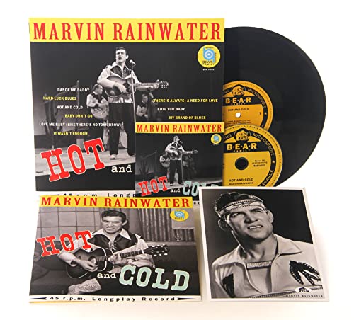MARVIN RAINWATER - HOT AND COLD (LP+CD) - Vinyl Record image 2