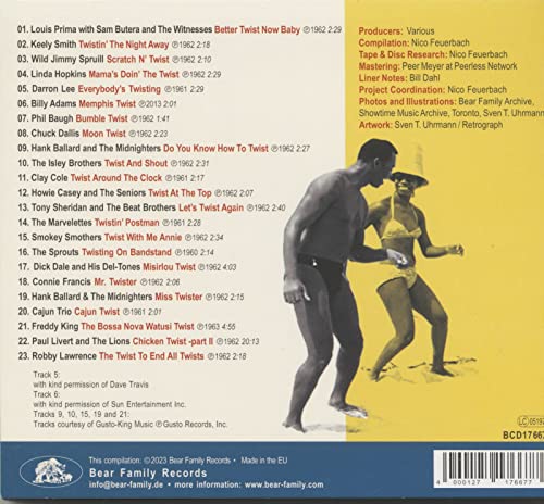 VARIOUS ARTISTS - ON THE DANCE FLOOR WITH A TWIST AGAIN CDD  (PREORDER image 2