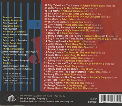 Various Artists - Destination Jail - CD image 2