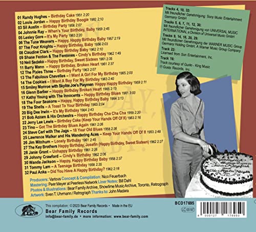 V/A - HAPPY BIRTHDAY BABY 32 (UN) HAPPY TUNES FOR / VAR - CD image 2