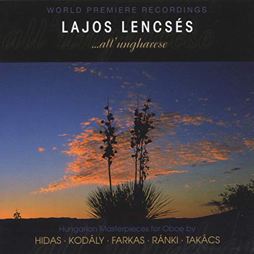 LENCSES LAJOS - ALL'UNGARESE MEISTERW.F.OBOE - CD image 1