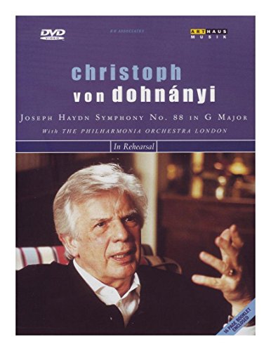 Christoph Von Dohnanyi: In Rehearsal - DVD