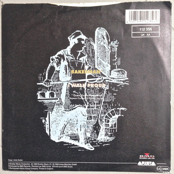 Laid Back - Bakerman - Used Vinyl Record 7" image 2