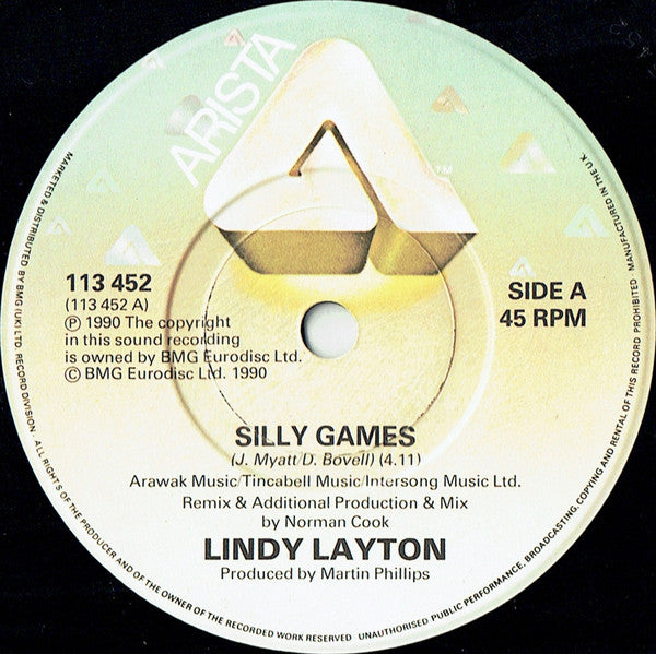 Lindy Layton - Silly Games - Used Vinyl Record 7" image 7