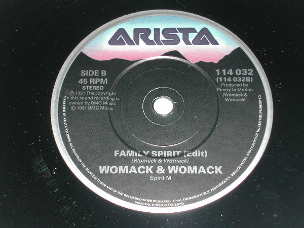 Womack & Womack - Uptown - Used Vinyl Record 7" image 4