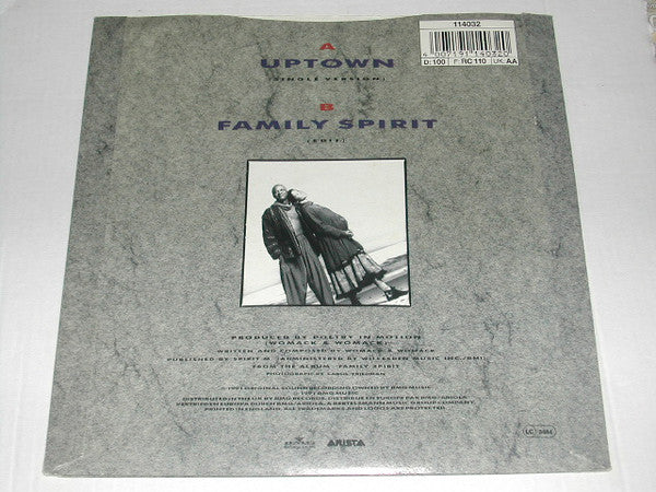 Womack & Womack - Uptown - Used Vinyl Record 7" image 6