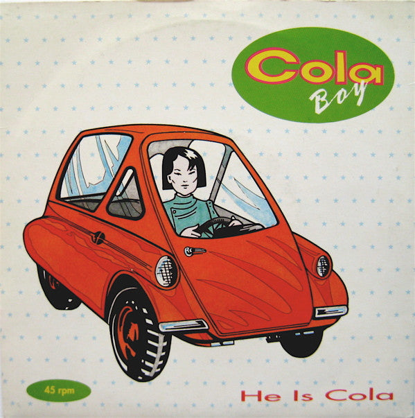 Cola Boy - He Is Cola - Used Vinyl Record 7" image 2