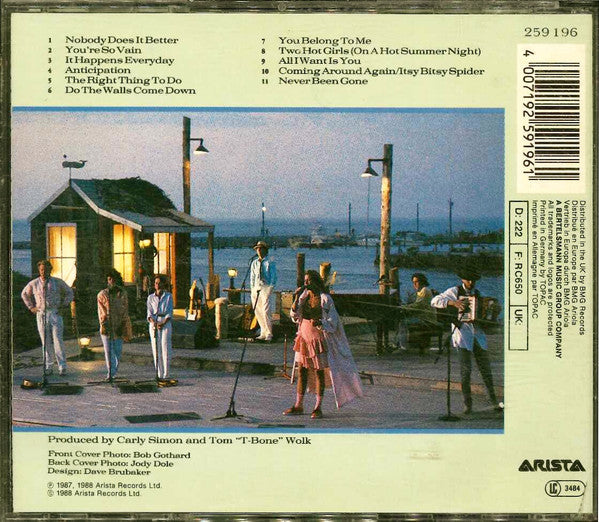 Carly Simon - Greatest Hits Live - CD image 2