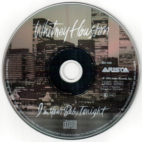Whitney Houston - I'm Your Baby Tonight - CD image 3