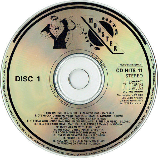 Various - Monster Hits - Used CD image 3