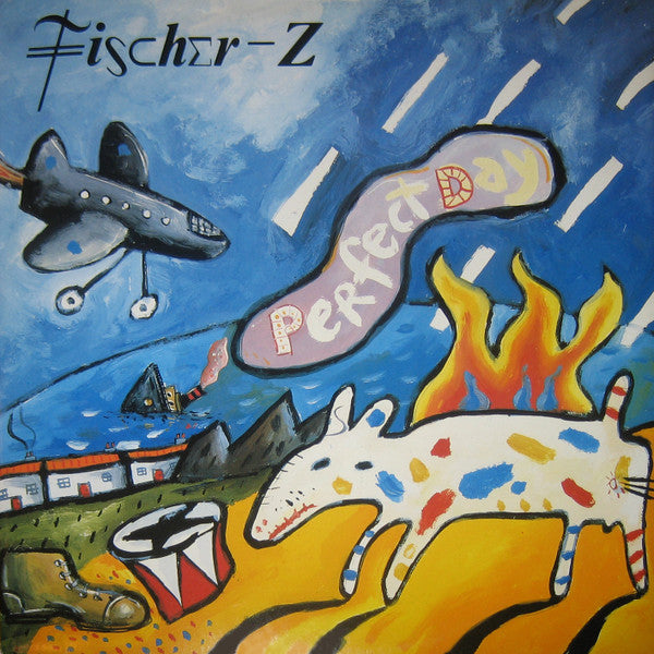 Fischer-Z - Perfect Day - Used Vinyl Record 12" image 1