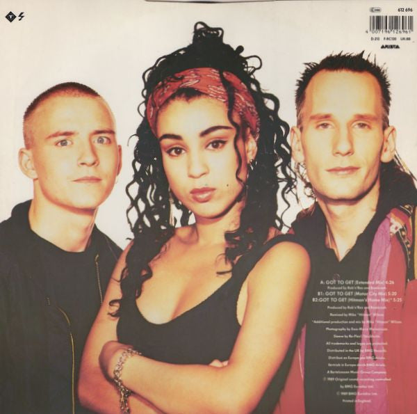 Rob 'N' Raz - Got To Get - Used Vinyl Record 12" image 2