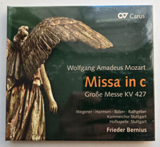 WEGENER/HARMSEN/BALZ - GREAT MASS IN C MINOR KV 427 - CD image 1