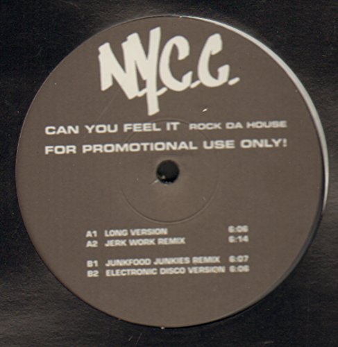 N.Y.C.C. - Can You Feel It (Rock Da House) - Used Vinyl Record 12" image 1