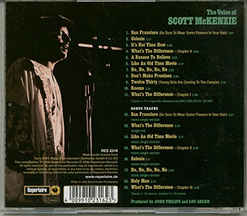 SCOTT MCKENZIE - VOICE OF   THE - CD image 2