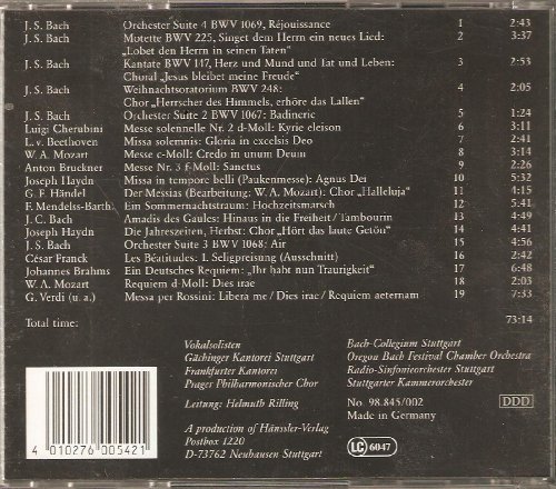 Helmuth Rilling - Halleluja - CD image 2