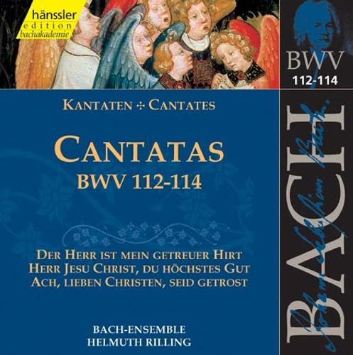 BACH J. S. - CANTATAS BWV112-114 - CD image 1