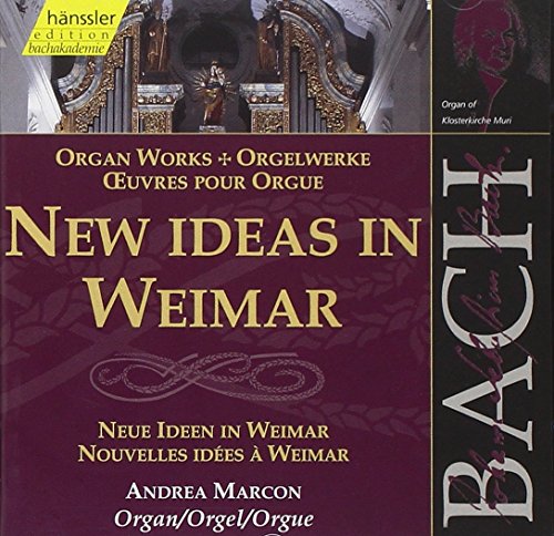 ANDREA MARCON - NEW IDEAS IN WEIMAR: ORGAN WOR - CD image 1